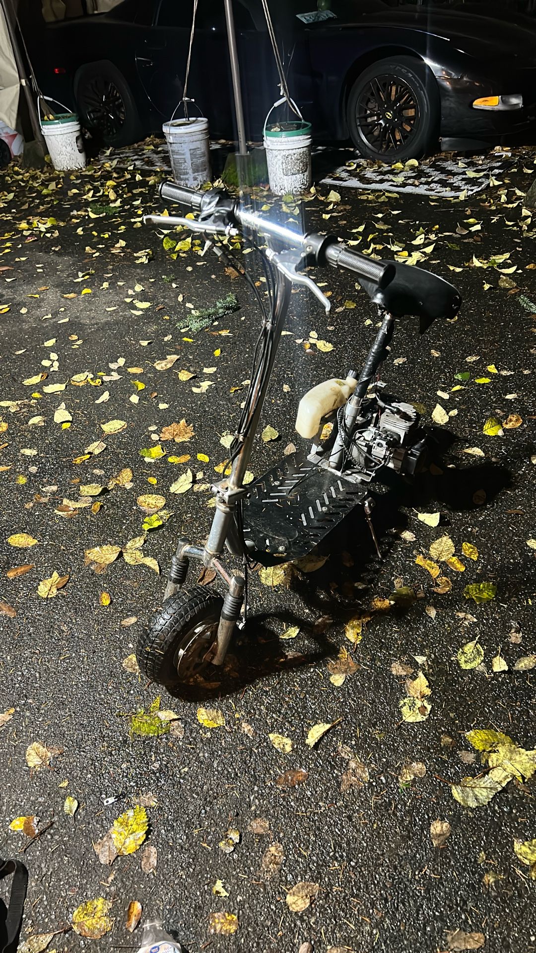 Two stroke seated scooter 50 cc low hours