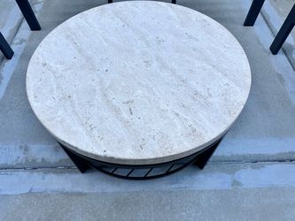 Travertine Coffee table