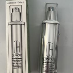 CLINIQUE SCULPTWEAR LIFT AND CONTOUR SERUM FOR ANTI AGE 3.4oz new in Badbox