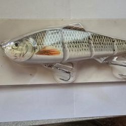 Jointed Rattle Swimbait w/ Treble Hooks