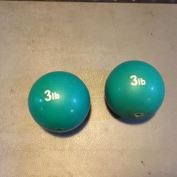 Pair Of Exercise Toning Balls