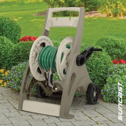 BRAND NEW UNUSED Suncast 175 ft. Hose Reel Mobile Cart OVER 60% OFF!