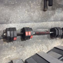 Weight Bench And Weights