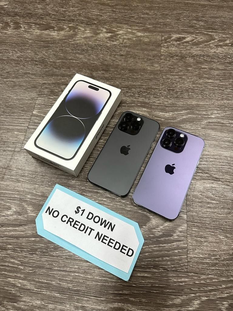 Apple IPhone 14 Pro 5G - 90 Days Warranty - Payment Plan Available ONLY $1 DOWN