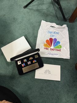 NBC Historic Logo Pin Set- Numbered Limited edition 