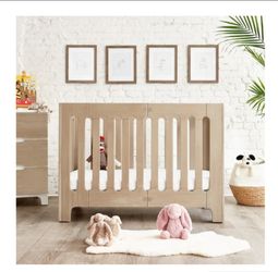Modern Wood Baby Crib