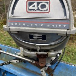 Evinrude 40 Hp Boat Motor