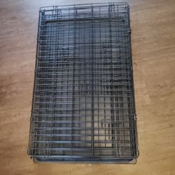 Medium Size Dog Metal Kennel Used 
