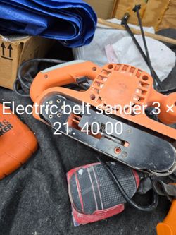Electric Belt Sander