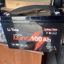 LiTime 12.8v 100ah LiFePo4 Battery 
