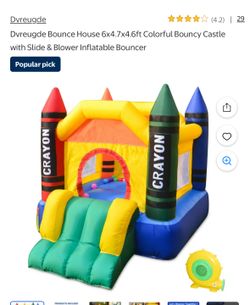 Bounce House 6x4.7x4.6fl