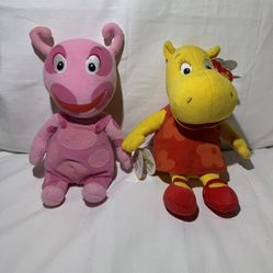 Ty Nick Jr BACKYARDIGANS  UNIQUA and TASHA