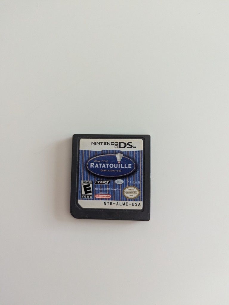 Nostalgic Nintendo DS Game: Ratatouille
