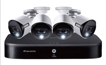 Lorex 5mp 2 TB Home Security System with 2 additional cameras