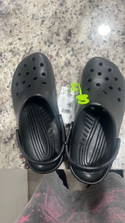 Black Crocs