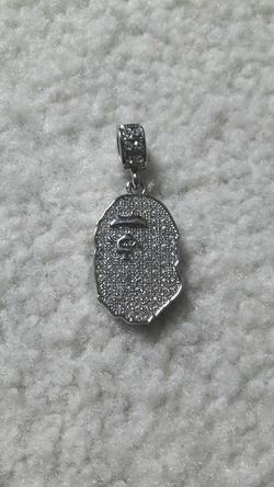 Iced out Bape Pendant