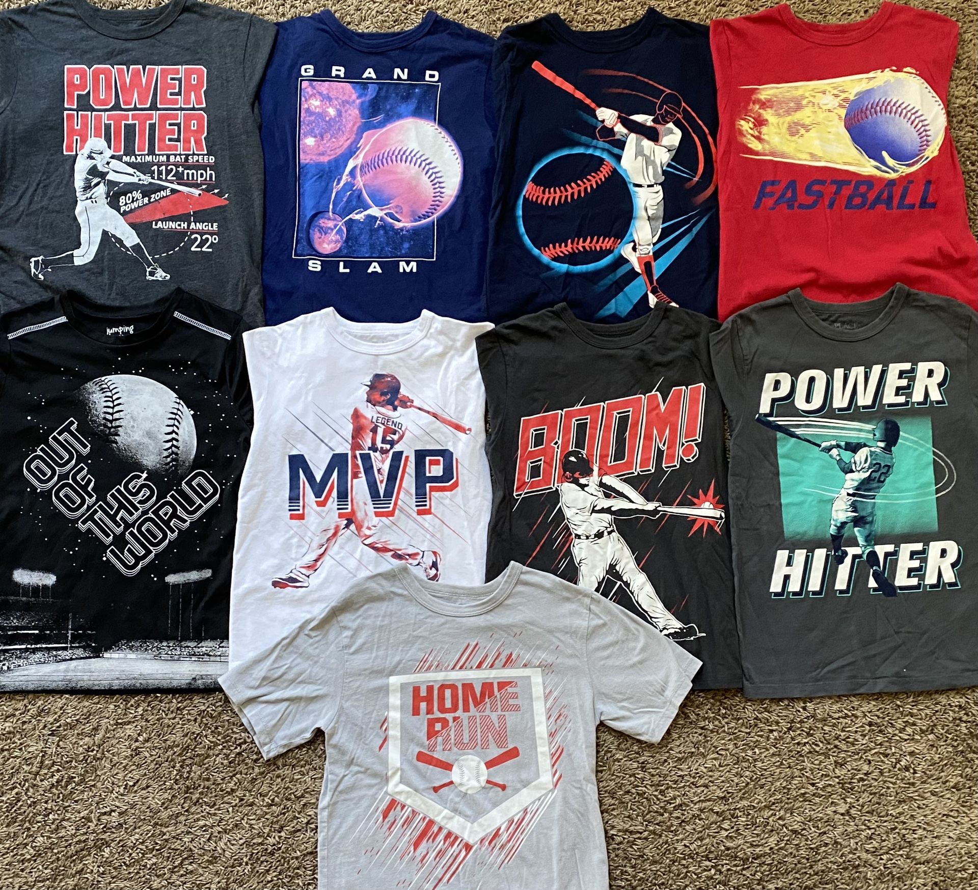 Boy Baseball Shirts 7/8