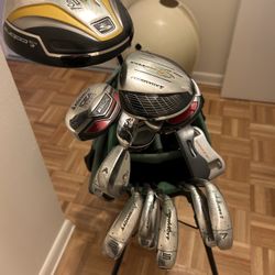 Adam’s Idea Golf Set. 14 Clubs, Bag, Tee’s and Balls. 