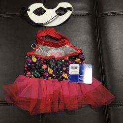 Build A Bear Dia De Las Muertos Halloween Costume New With Tags 