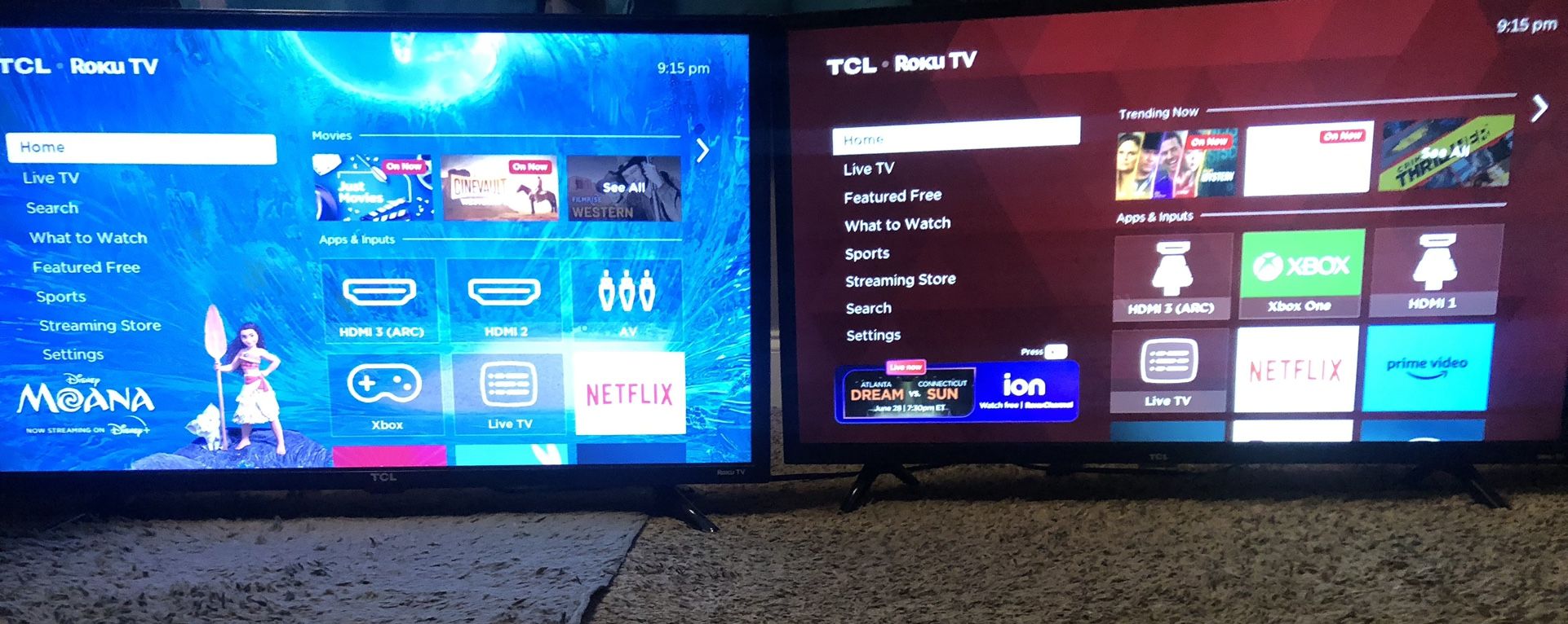 2 Roku 32 Inch Tvs
