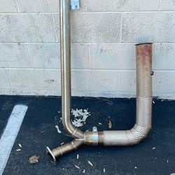 A Porsche Cayman Exhaust System
