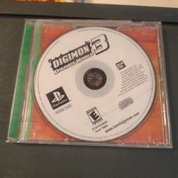 PS1 Digimon 3 Digimon World 