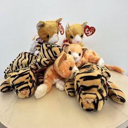 Brand New Never Used Great Holiday Gifts  Ty Beanie Baby plush toys  $6 each Total abt 150-200pcs