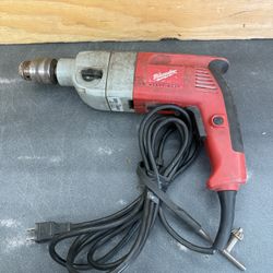 Milwaukee Corded 1/2” Hammer Drill (w/ Key)