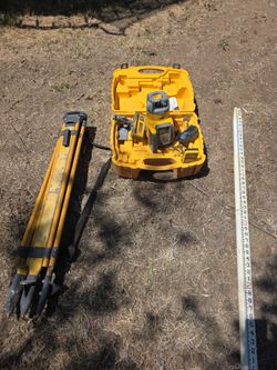 Laser for grading pipe and slopes