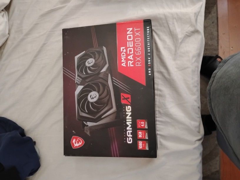 MSI RX 6600xt Gaming X