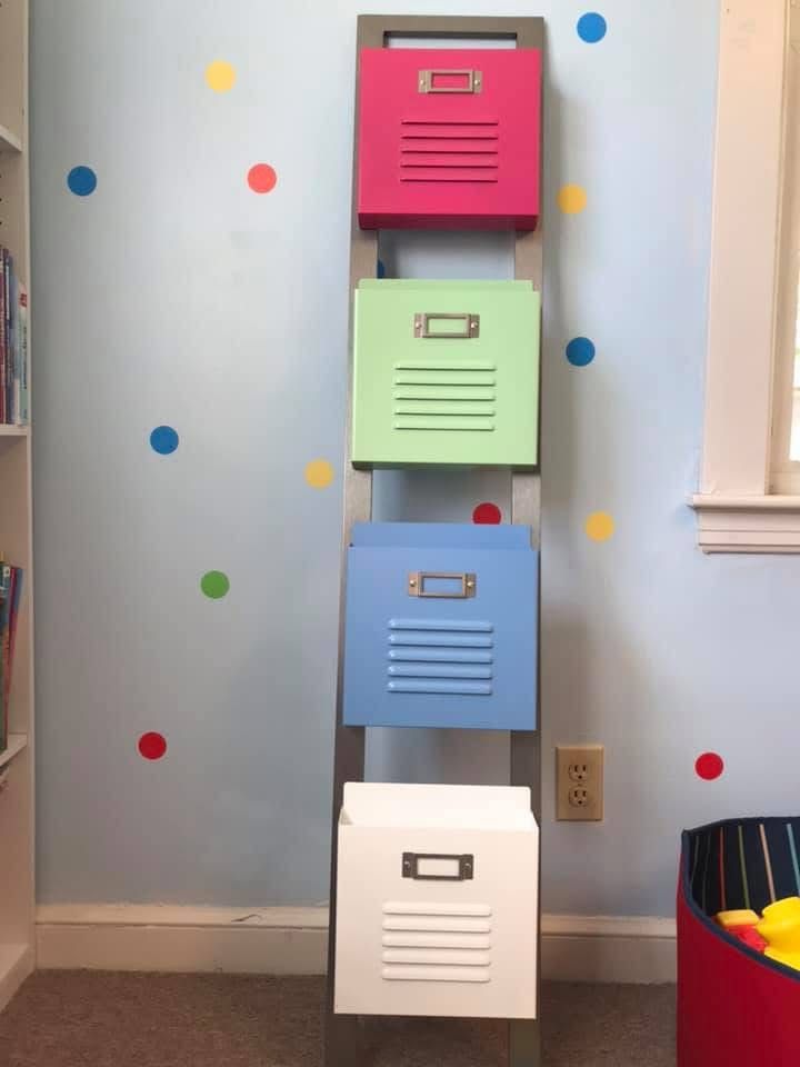 Pottery Barn Locker Wall Storage