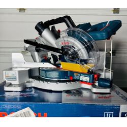 Bosch Profactor 7-1/4-in 18volt Sliding Compound Cordless Miter Saw with two 4ah battery and charger