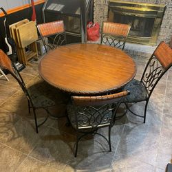 Six-Piece Ashley Furniture "St. Lauret" Dining Set