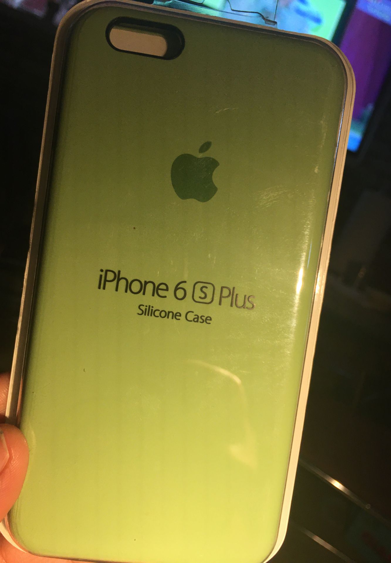 Silicone case iPhone 6 s plus