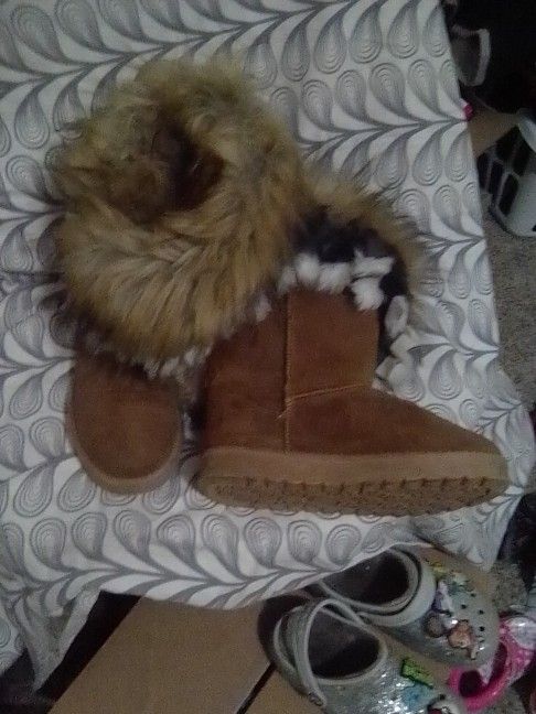 Krazy Kids Brown Boots