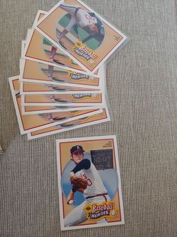 Nolan Ryan Baseball heroes baseball cards