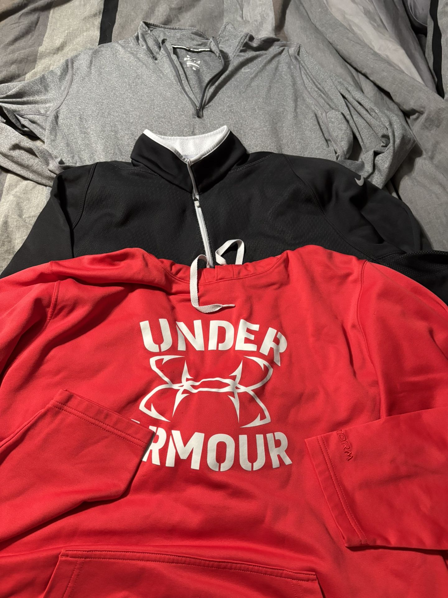 Mens Size XL Under Armour And Nike Lot