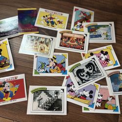 Vintage Disney Trading Cards