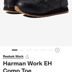 Brand NEW mens Black 7.5 Reebok Shoes