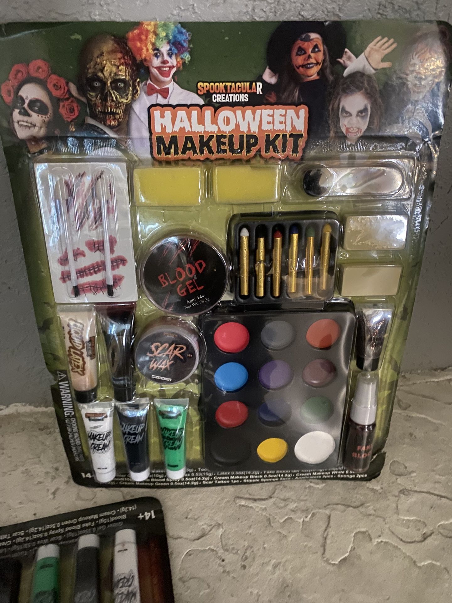 Halloween Makeup Kit New 