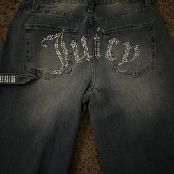 rhinestone juicy couture jeans