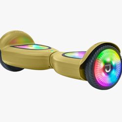 Mojo Dynamic Sound Hoverboard Gold With Carting Case Bluetooth Speaker
