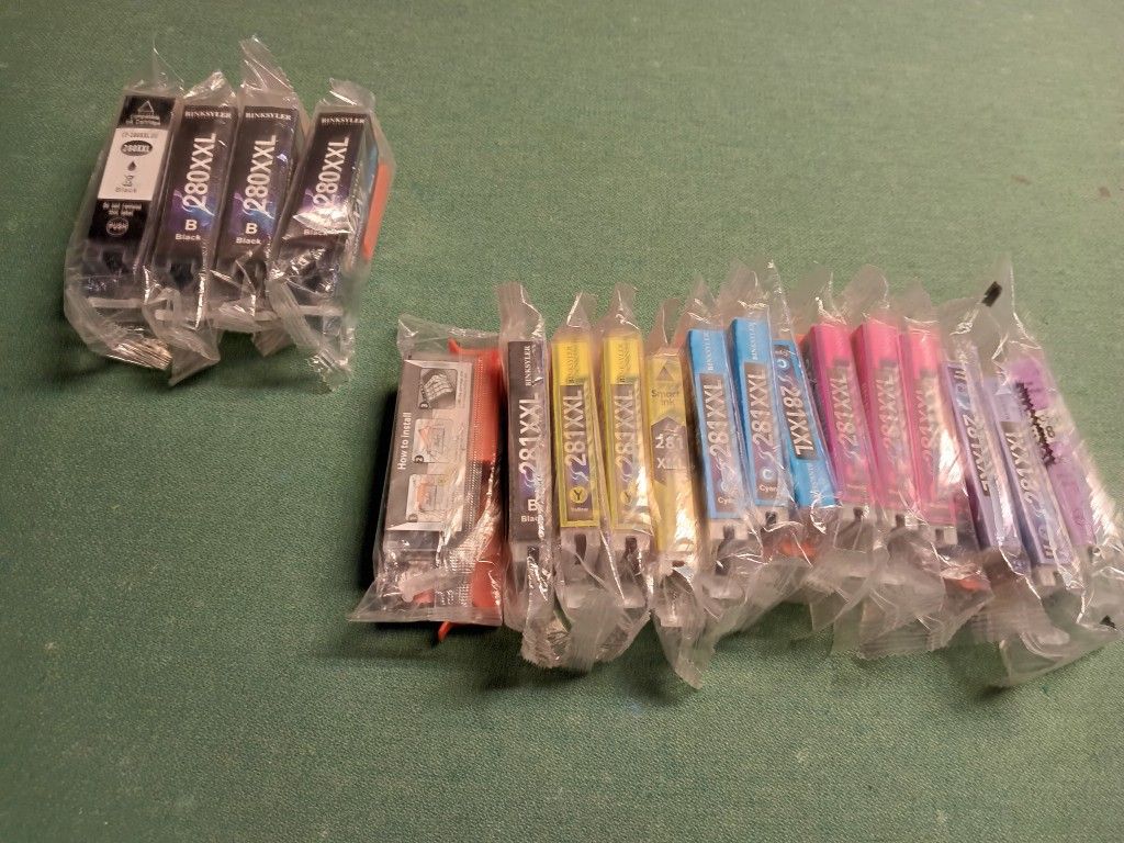 Printer Ink 4 280 XXL. 15 281XXL  