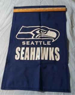 Seattle Seahawks NFL Garden Flag