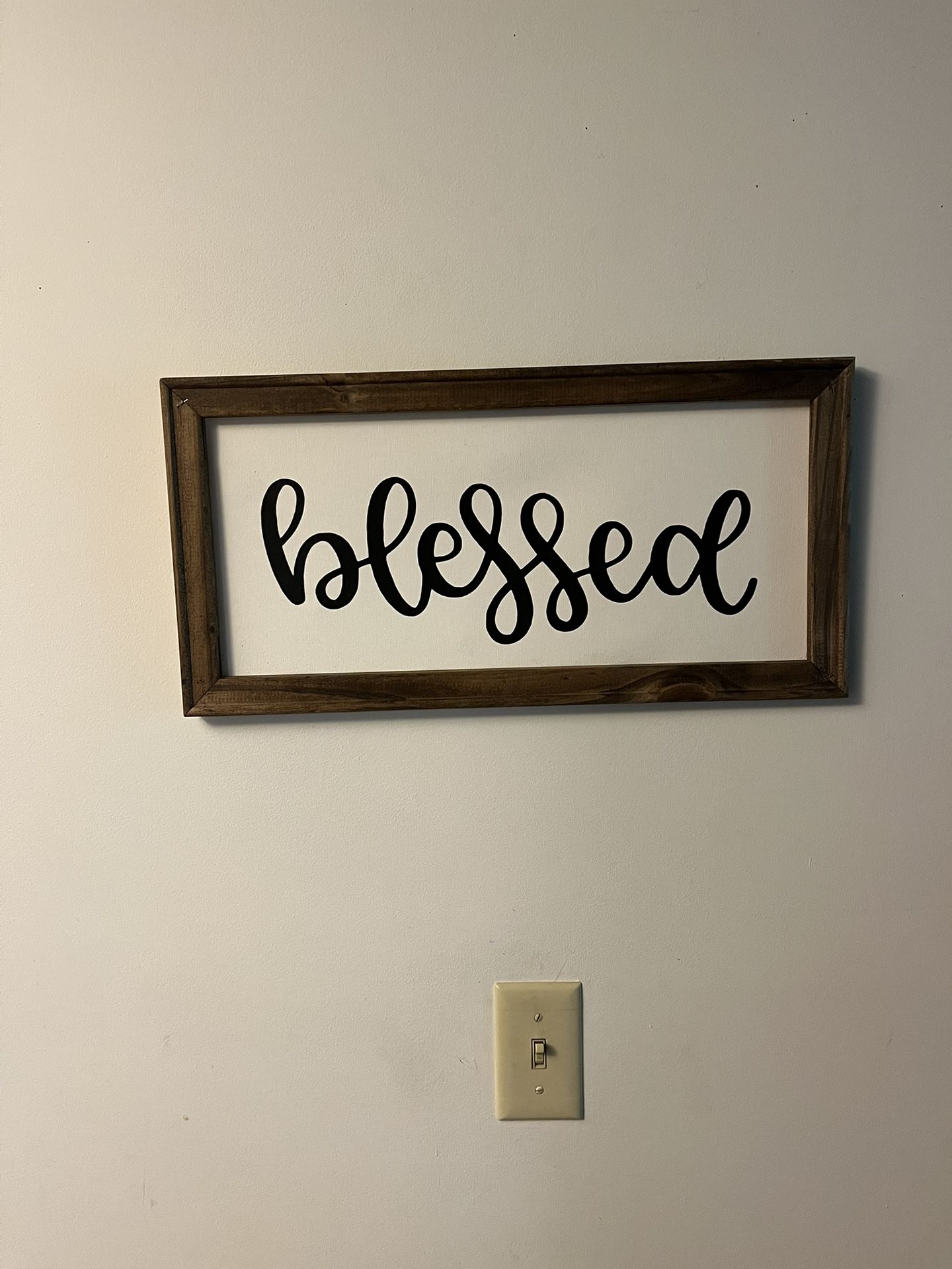 Blessed Canvas Picture