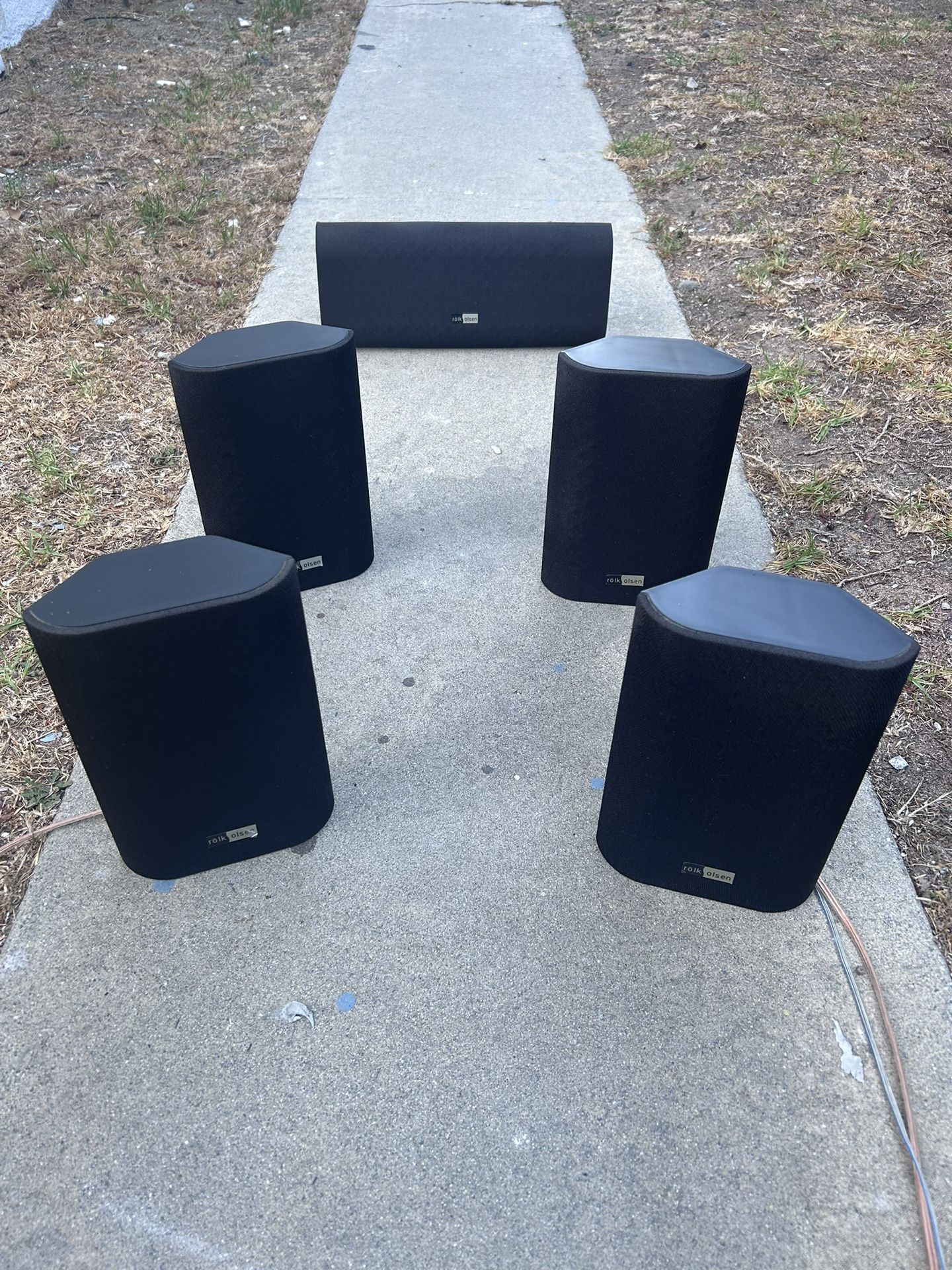 Surround Sound Speakers (5) New, Never Used