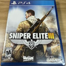Sniper Elite 3 PS4