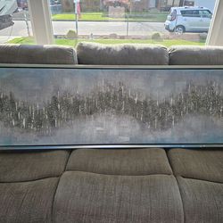 39"x 20" Gray picture from Home Goods