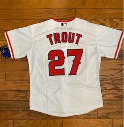 Angels jersey trout men jersey new with tags