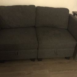 Gray Sofa 